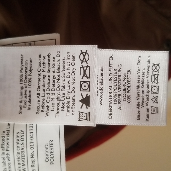 Eddie Bauer Ladies Quilted Vest - Picture 6 of 6